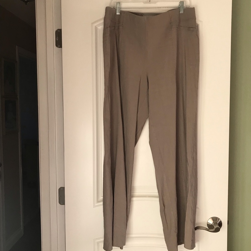 INC LINEN BLEND PANTS